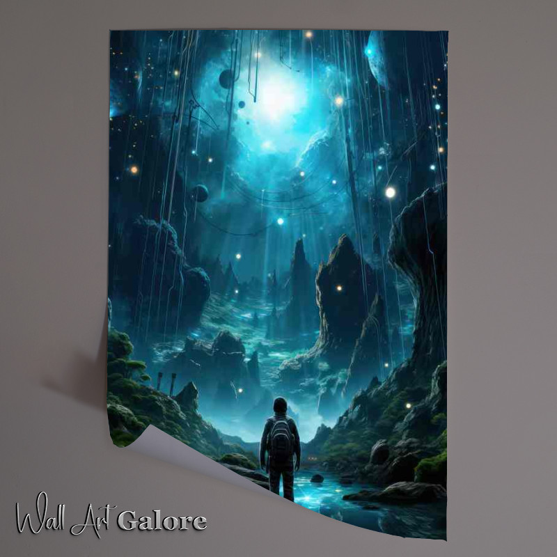 Buy Unframed Poster : (Celestial Horizon Where Sky Meets Fantasy)