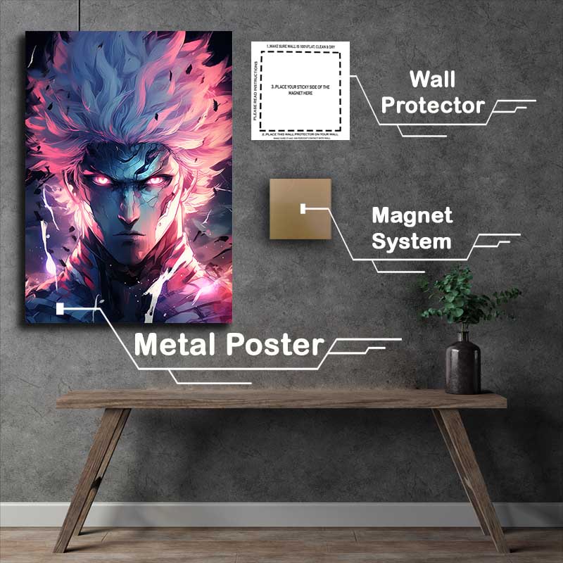 Buy Metal Poster : (Ungwave bold man)