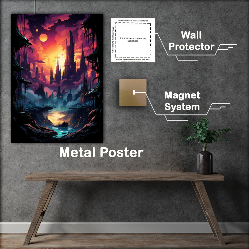 Buy Metal Poster : (Delicate Dreams in Nature)