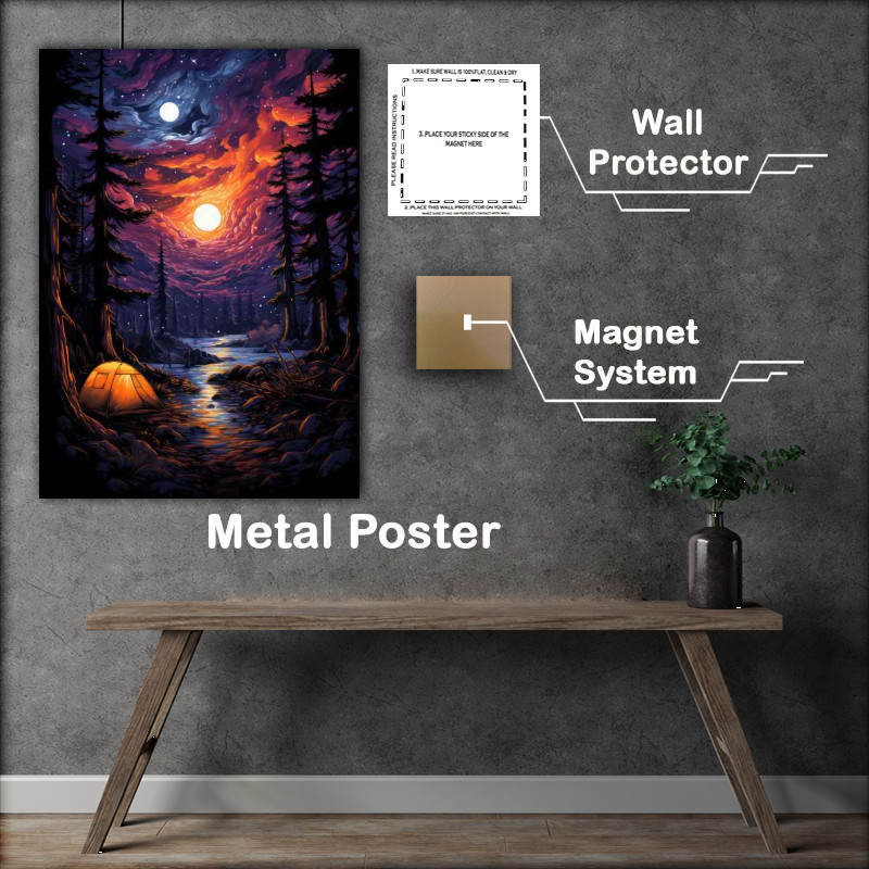 Buy Metal Poster : (Deserts of Dreamland)