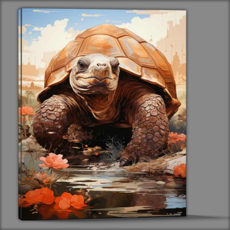 Buy Canvas : (Big giant Turtle)
