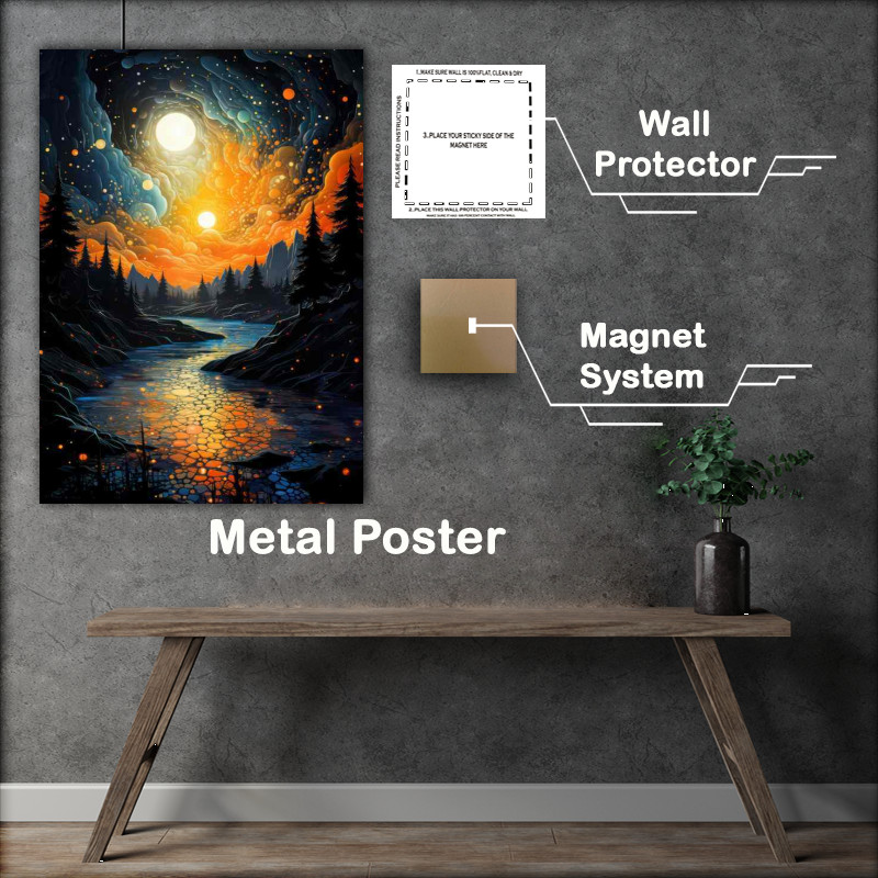 Buy Metal Poster : (Enigmatic Elders Groves)