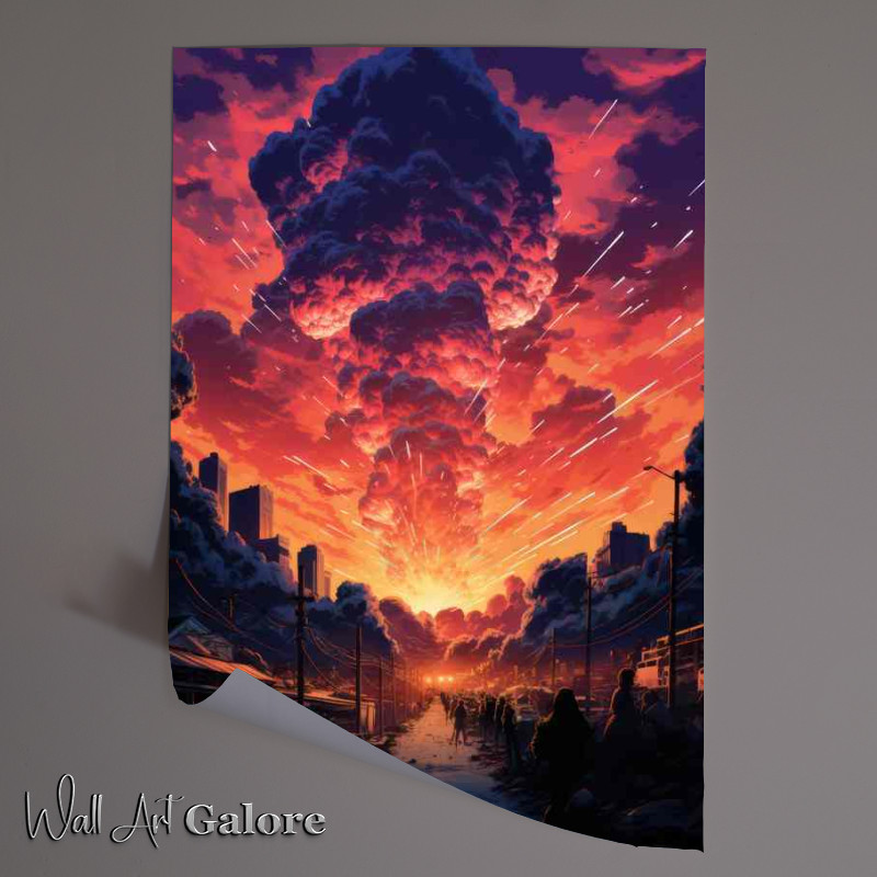 Buy Unframed Poster : (Landscapes Lit from Within)