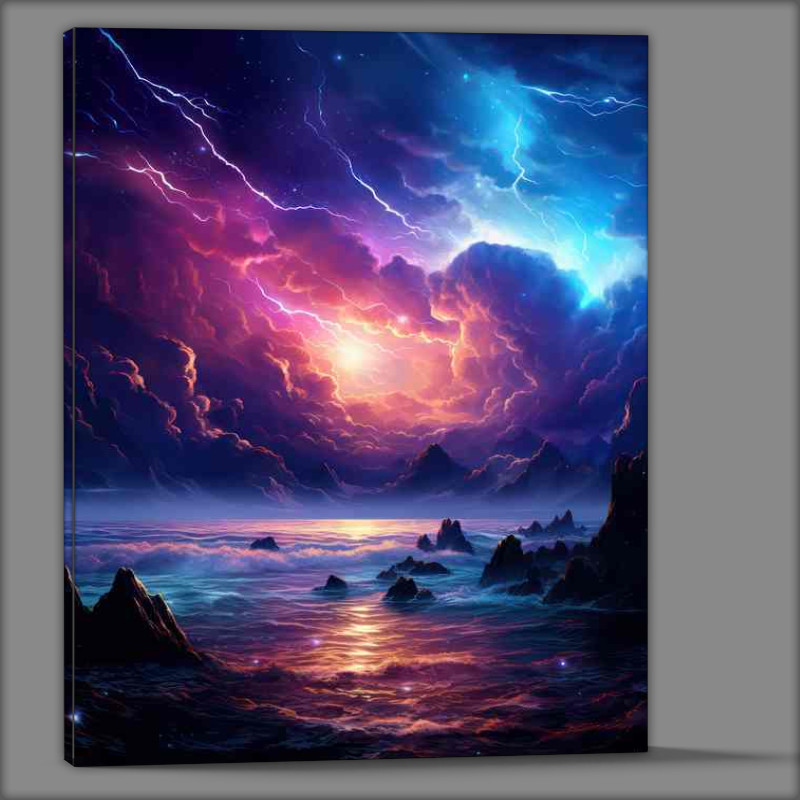 Buy Canvas : (Moonlit Mirage)