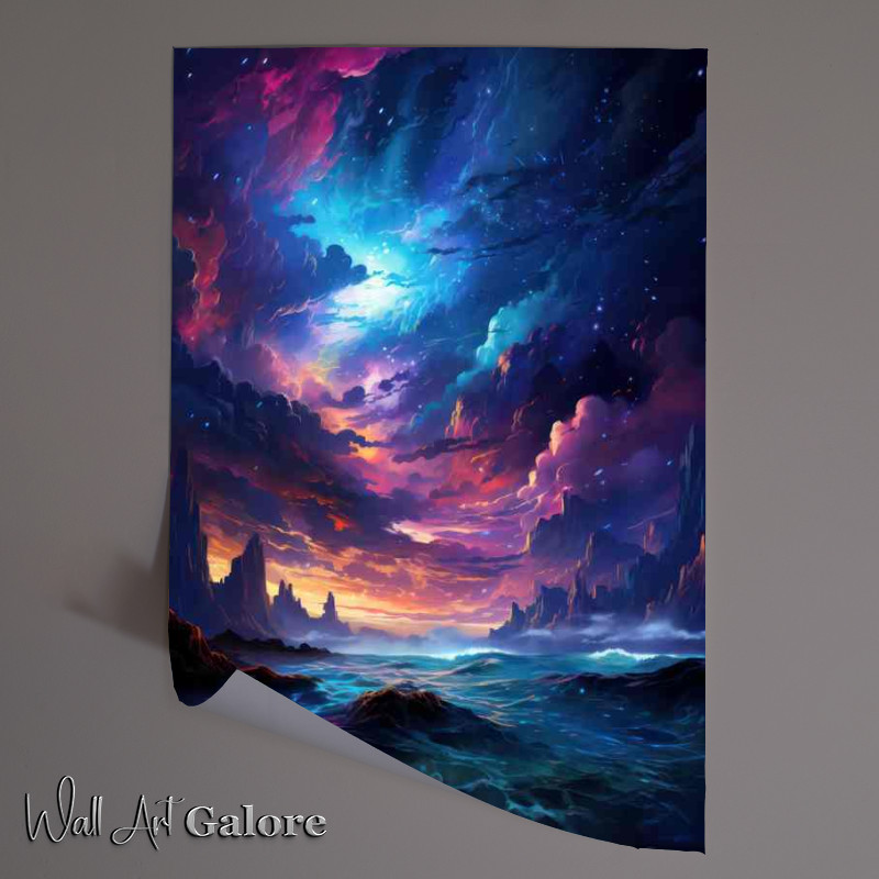 Buy Unframed Poster : (Mysterious Luminescent skies)