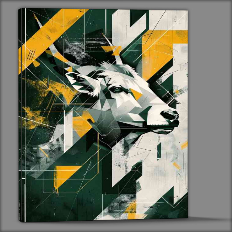 Buy Canvas : (Dynamic Abstract deer)