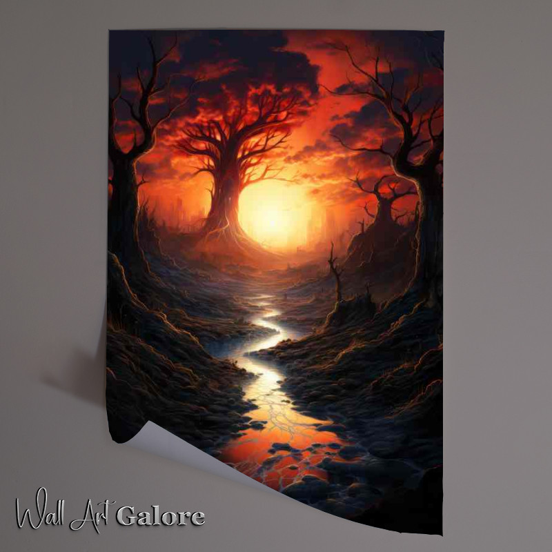 Buy Unframed Poster : (Nymph’s Nook Hidden Forest Glades)