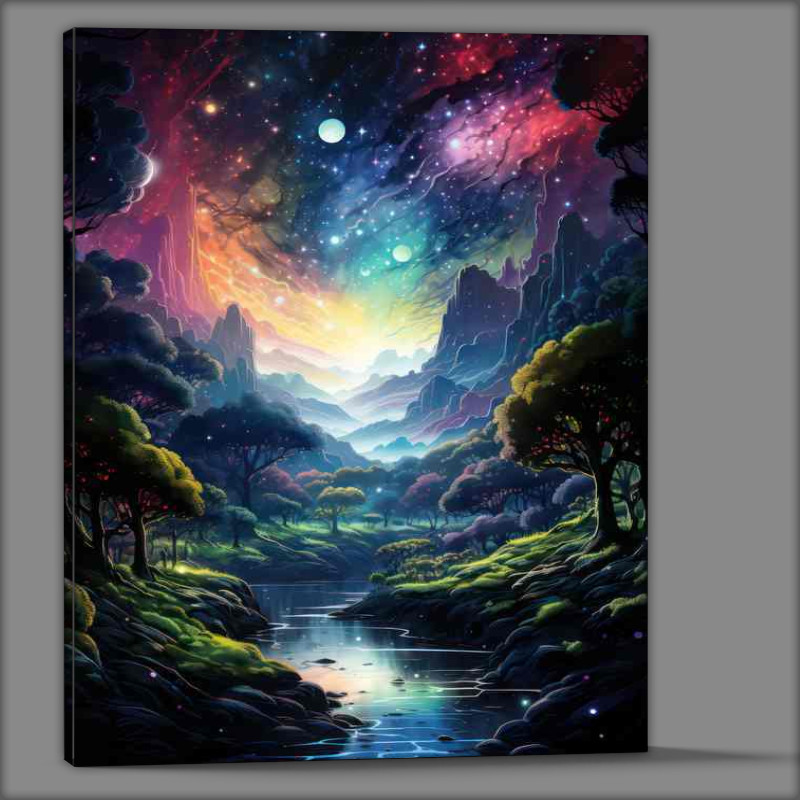 Buy Canvas : (Oracles Outlook Visions of Mystic Terrain)