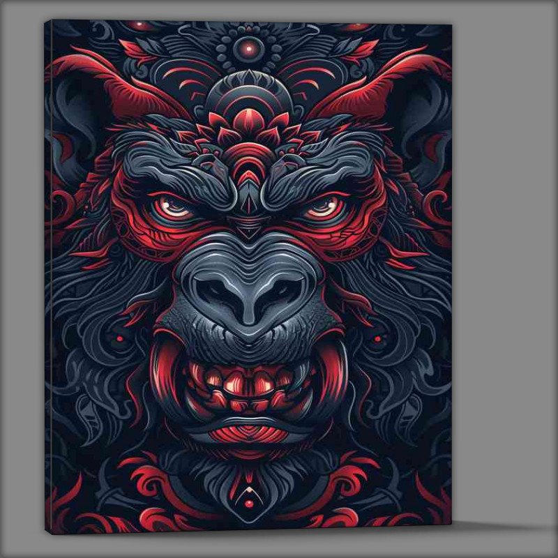 Buy Canvas : (Neo Babbons angry face)