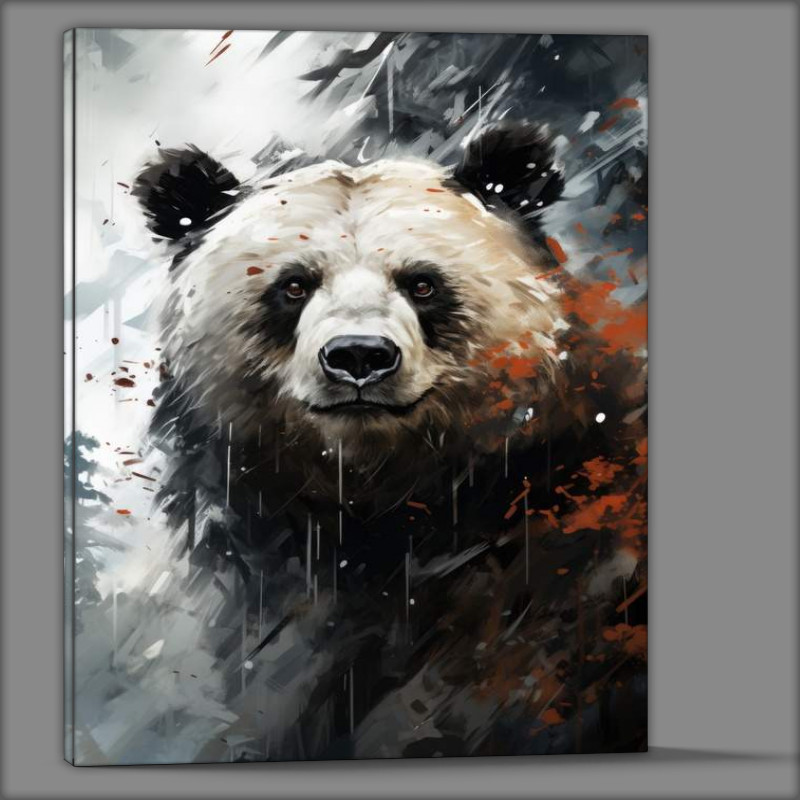 Buy Canvas : (The Pandas painted art)