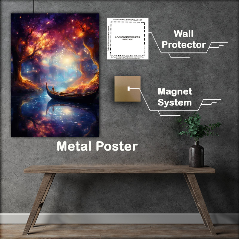 Buy Metal Poster : (Stormy Fantasy Skies)