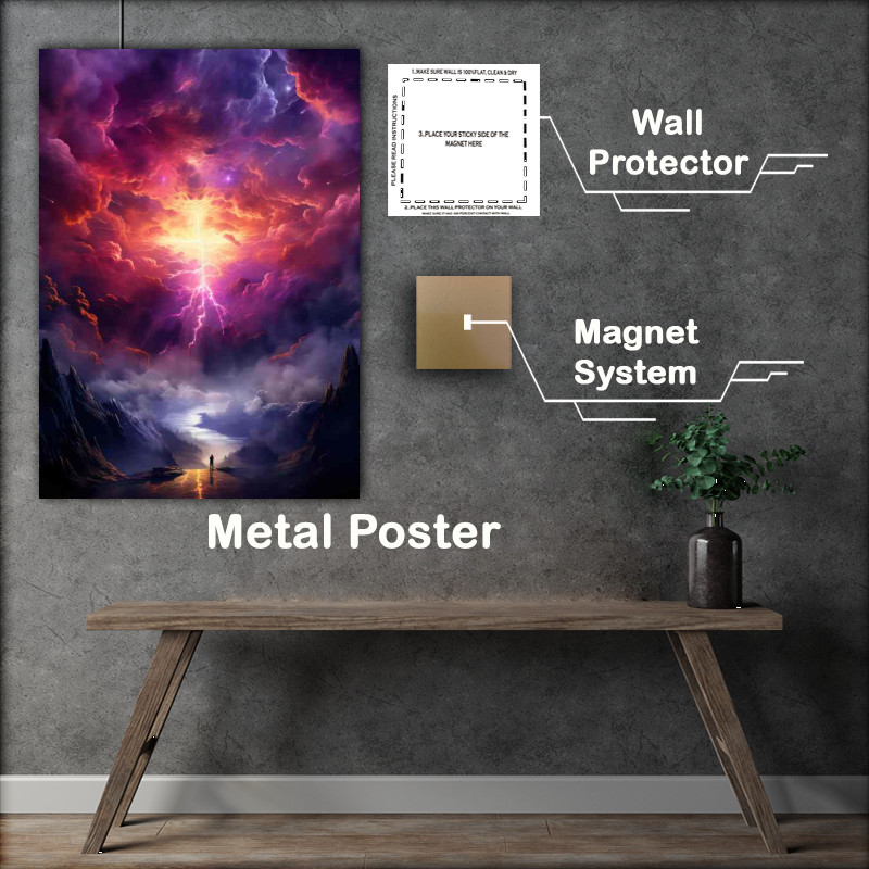 Buy Metal Poster : (Tempestuous Tropics)