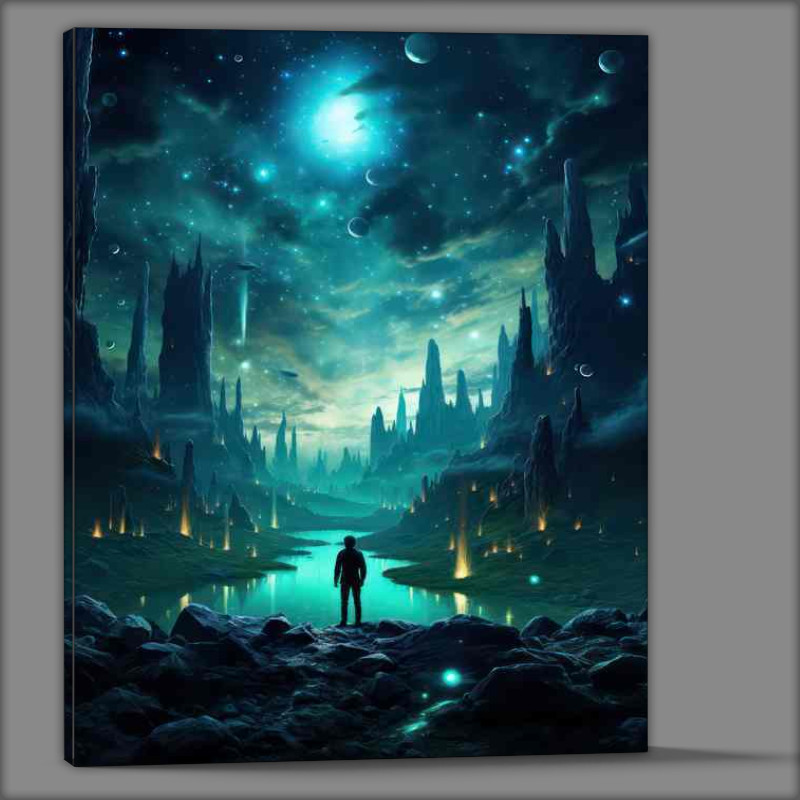 Buy Canvas : (The Fairy Tale City Skyline)