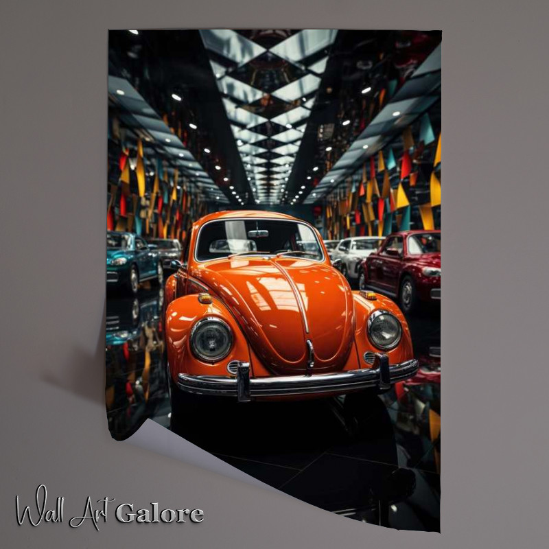 Buy Unframed Poster : (Bright orange beetle at the show)