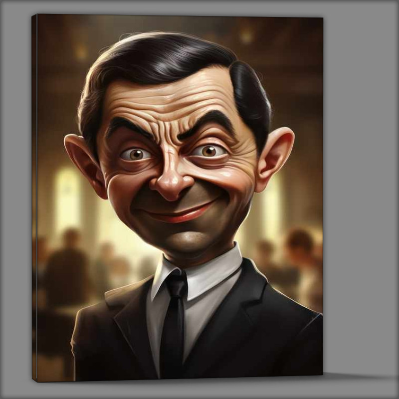 Buy Canvas : (Caricature of Mr Bean)