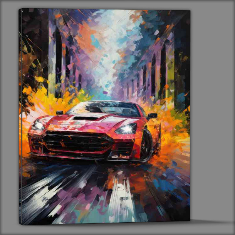 Buy Canvas : (Fast and furious style painted street car)
