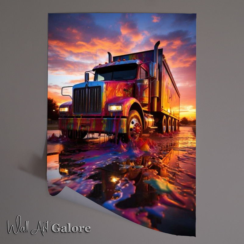 Buy Unframed Poster : (Keep on trucking)