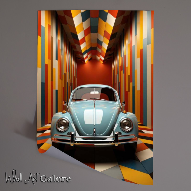 Buy Unframed Poster : (The little blue beetle)