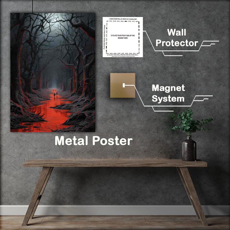 Buy Metal Poster : (Time Touched Terrains)