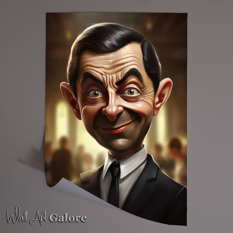 Buy Unframed Poster : (Caricature of Mr Bean)