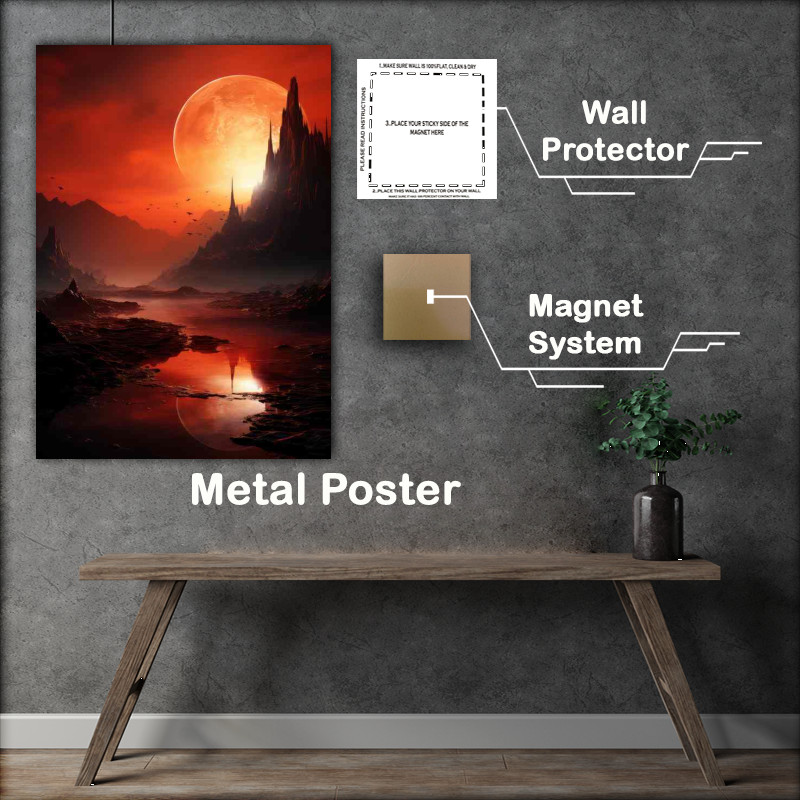 Buy Metal Poster : (Twisting Canyons)