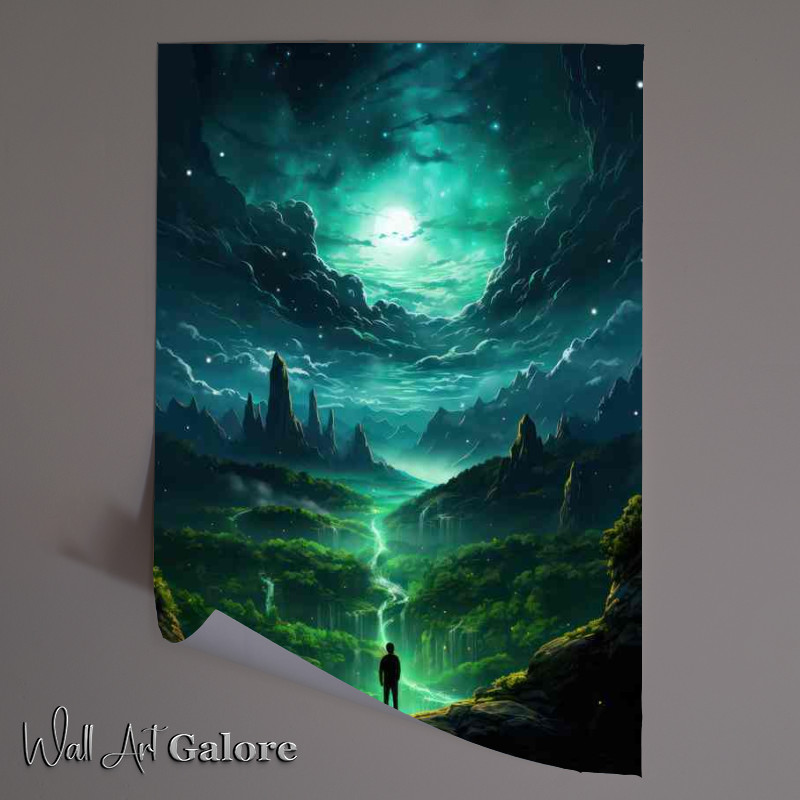 Buy Unframed Poster : (Whimsical Warlock Waterfronts)