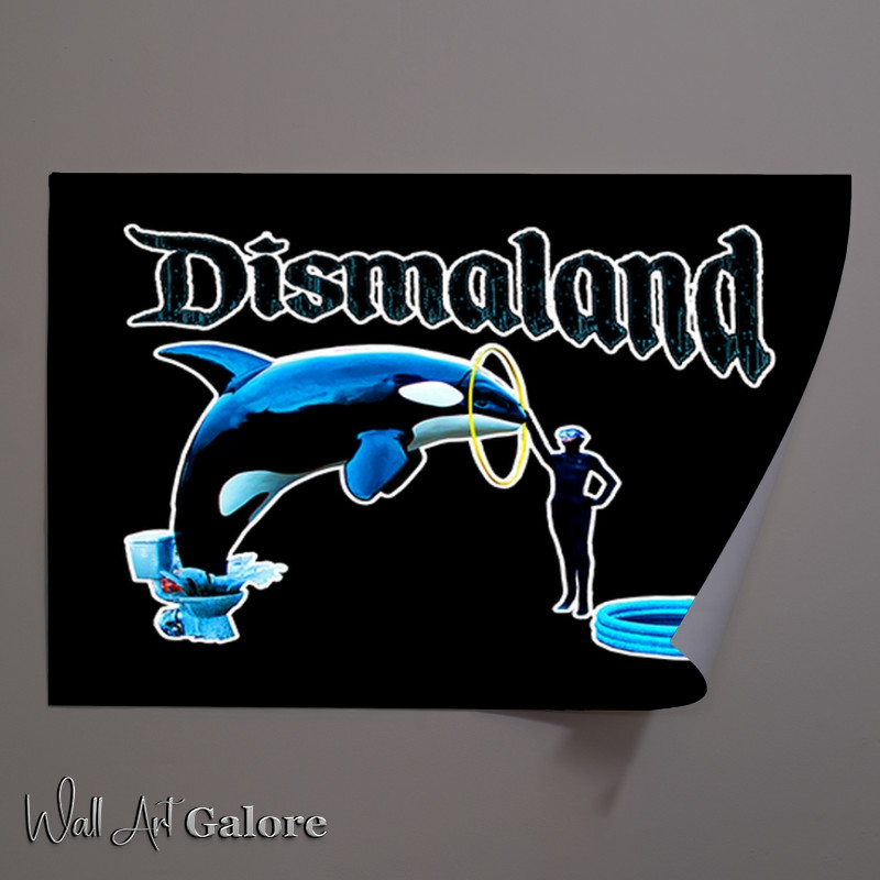 Buy Unframed Poster : (Dismaland whale)