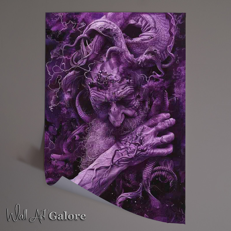 Buy Unframed Poster : (A thousand year old Wizzard)