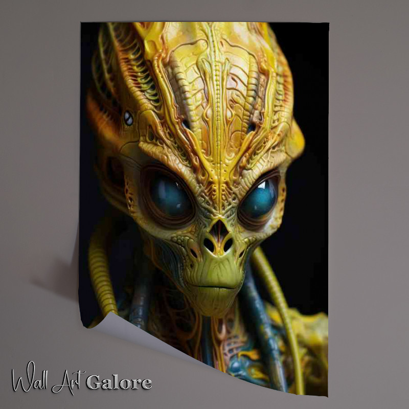 Buy Unframed Poster : (Alien hyper neo head)