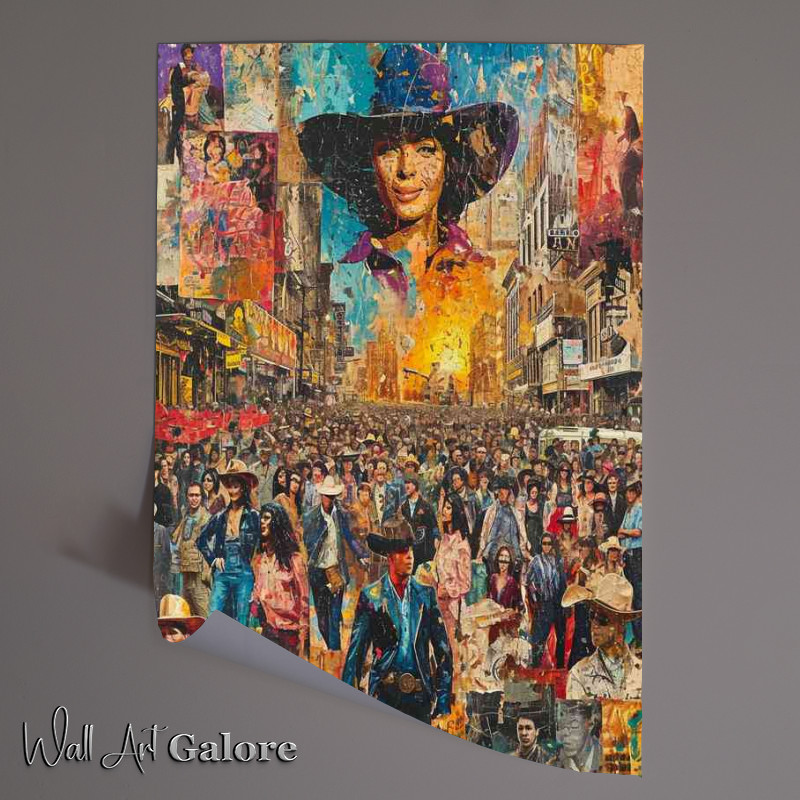 Buy Unframed Poster : (A collage with many people on it)