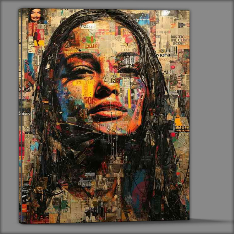 Buy Canvas : (A large collage of paintings made of lots of different styles)