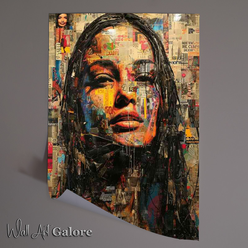 Buy Unframed Poster : (A large collage of paintings made of lots of different styles)