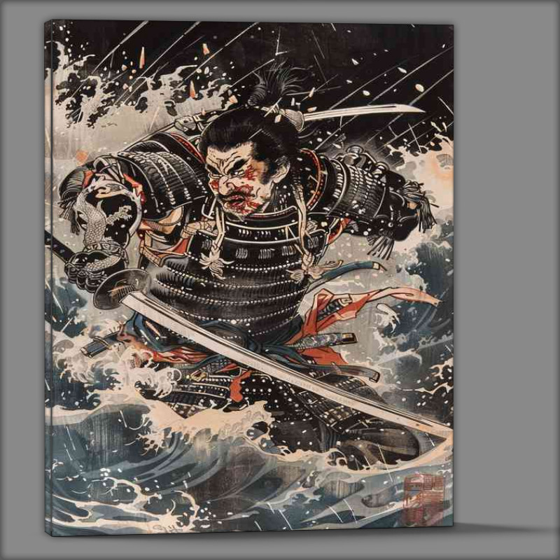 Buy Canvas : (Japanese an ancient samurai)