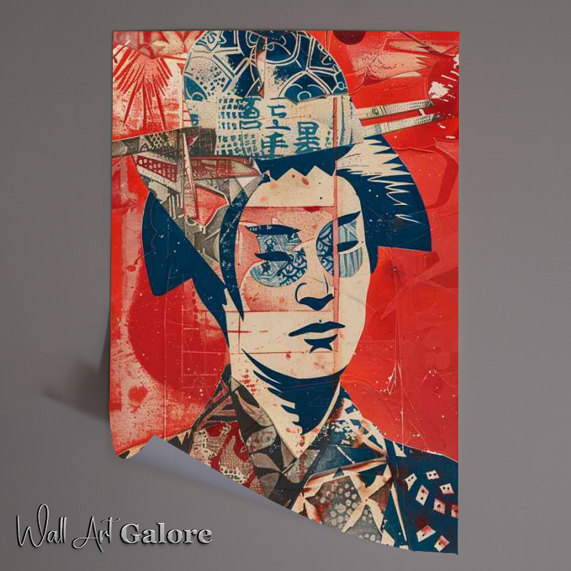 Buy Unframed Poster : (Ukiyoe wood block old school art)