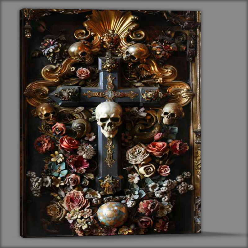 Buy Canvas : (Large talisman with a crucifix in the middle)