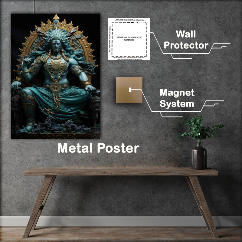 Buy Metal Poster : (Guardian of Forest Secrets)