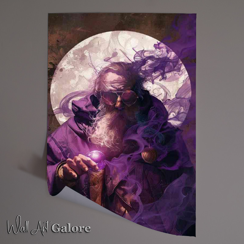 Buy Unframed Poster : (Wizard the bright staff)