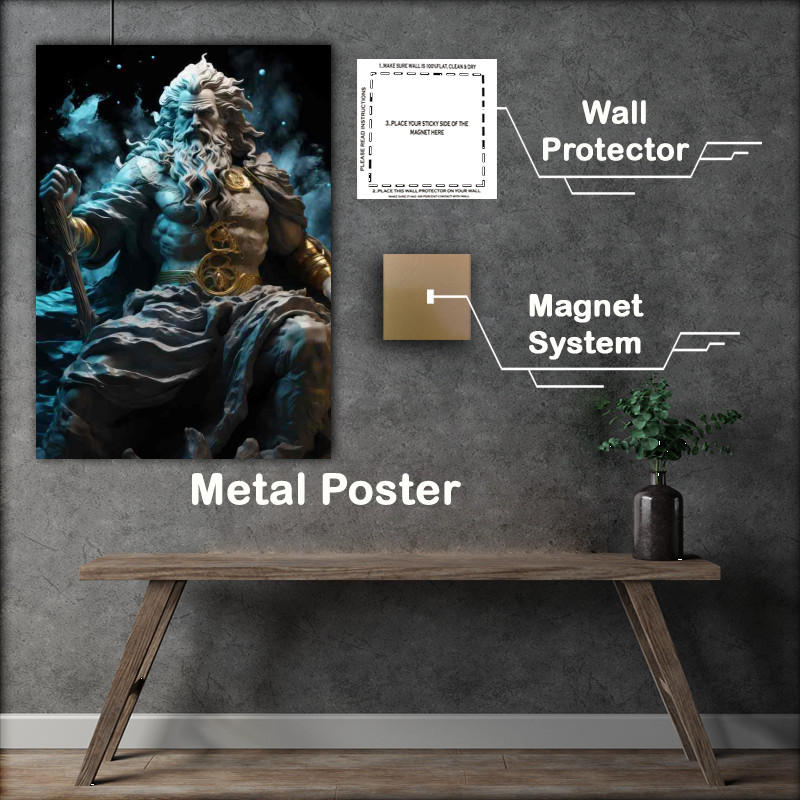 Buy Metal Poster : (Morpheus Dreamweaver of Sleep)