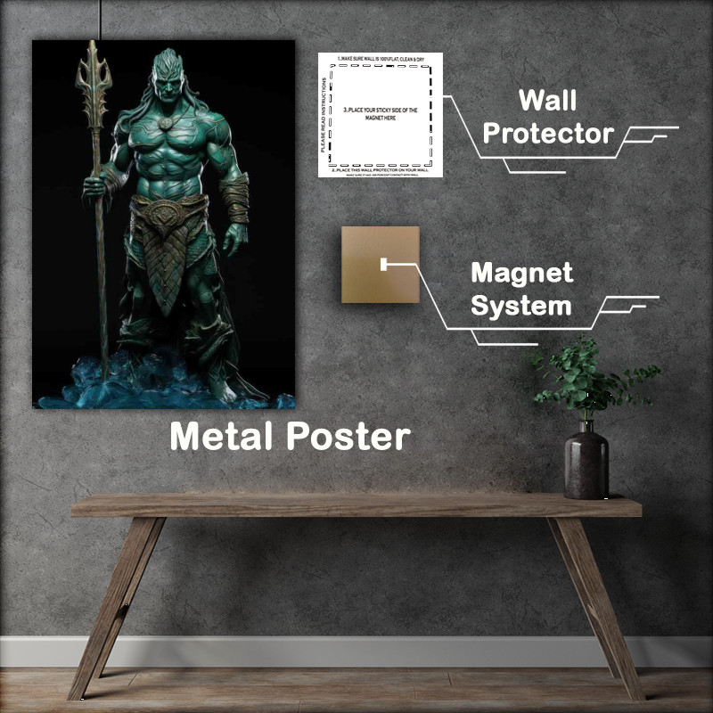 Buy Metal Poster : (Primal Seas Formless Deity)