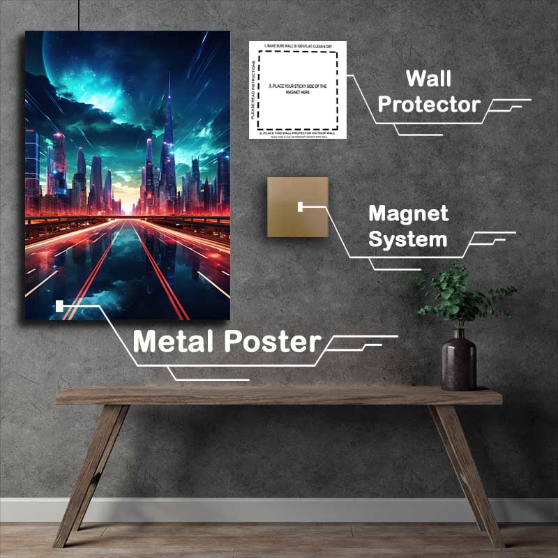 Buy Metal Poster : (Chrono Circuit)