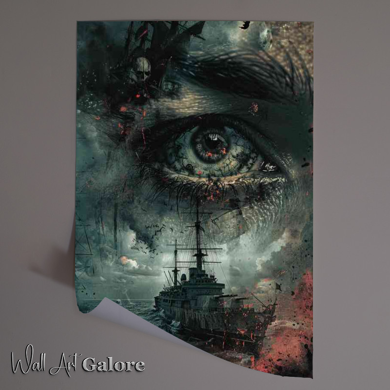 Buy Unframed Poster : (The Eye of the ghost ship)