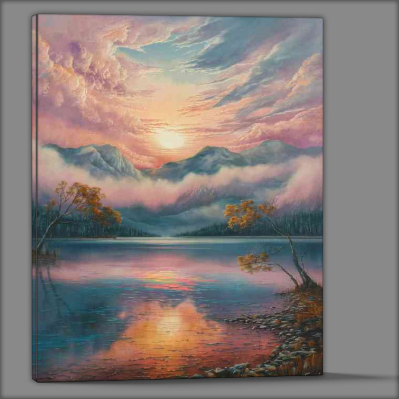 Buy Canvas : (Mesmorising still waters)