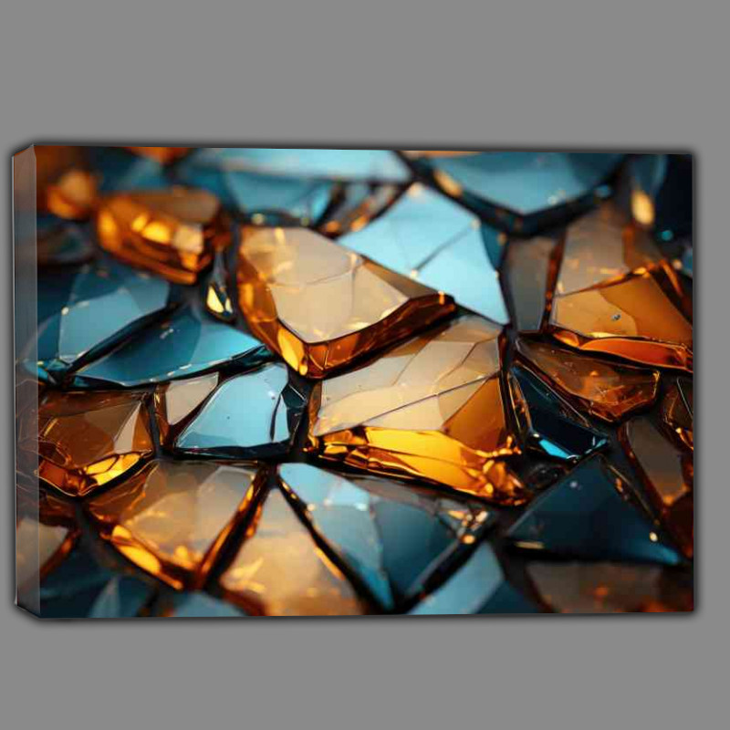 Buy Canvas : (Cut glass in array of colours)