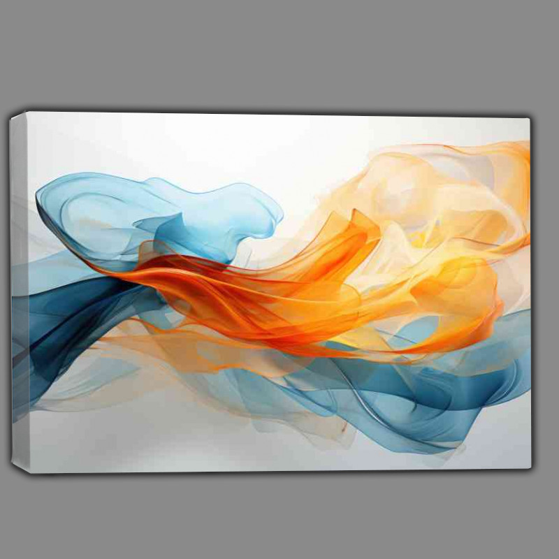 Buy Canvas : (Smokey coloured lines swirling)