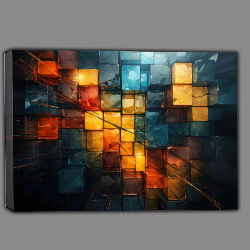 Buy Canvas : (The dark light on the wall)