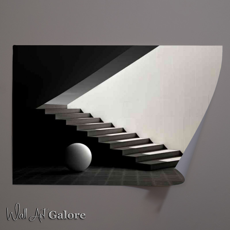 Buy Unframed Poster : (The light stairway)