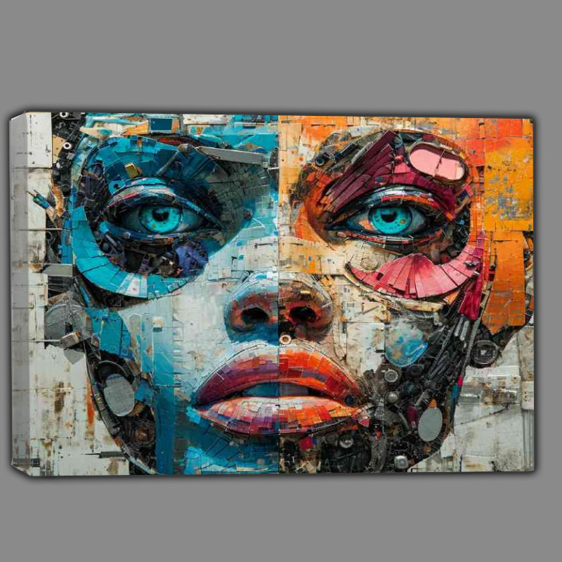 Buy Canvas : (The Abstracted ladys face)