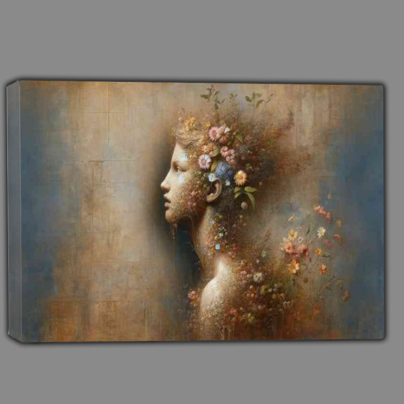 Buy Canvas : (poignant blend of beauty and decay)
