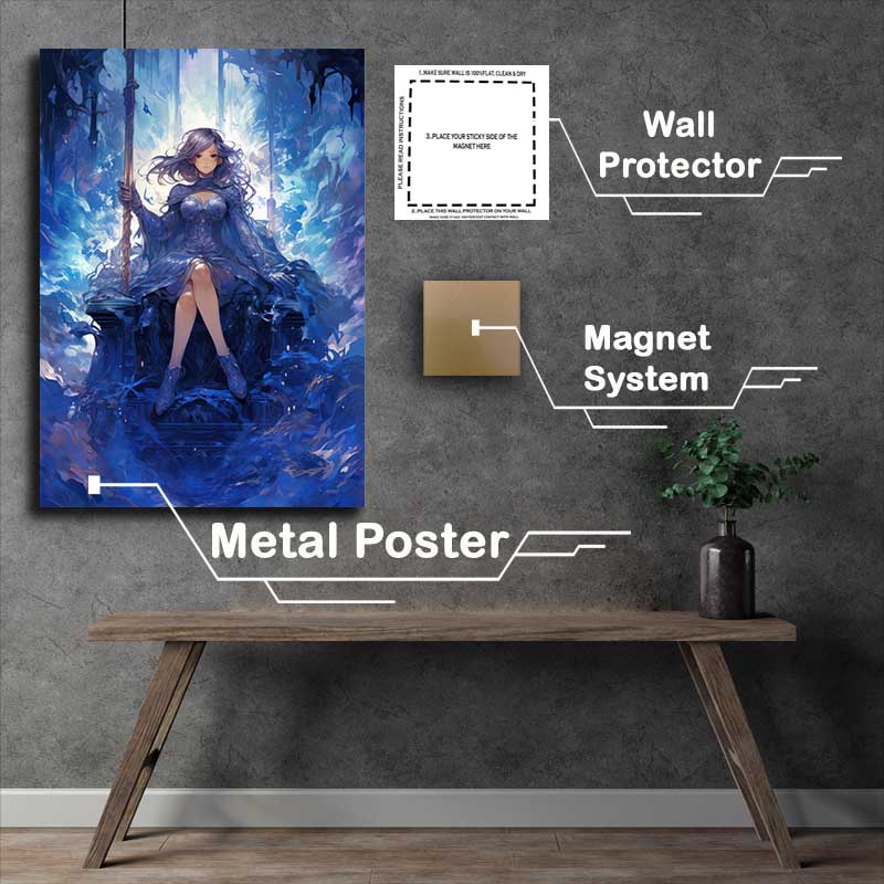 Buy Metal Poster : (Cybernetic Chronicles)