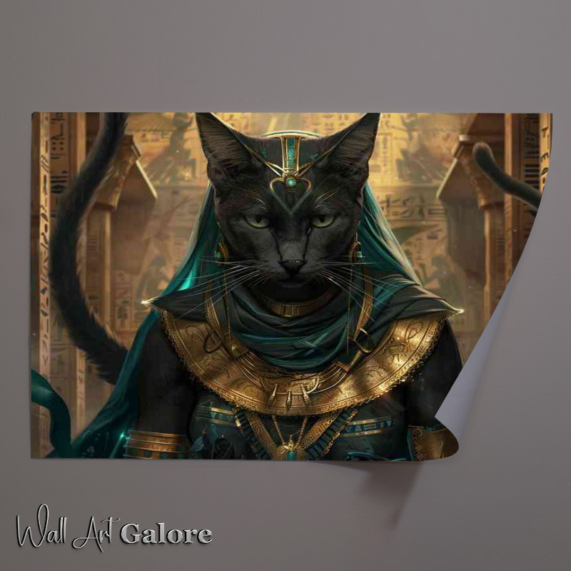 Buy Unframed Poster : (Egypt in the style of magali villeneuve mythology)